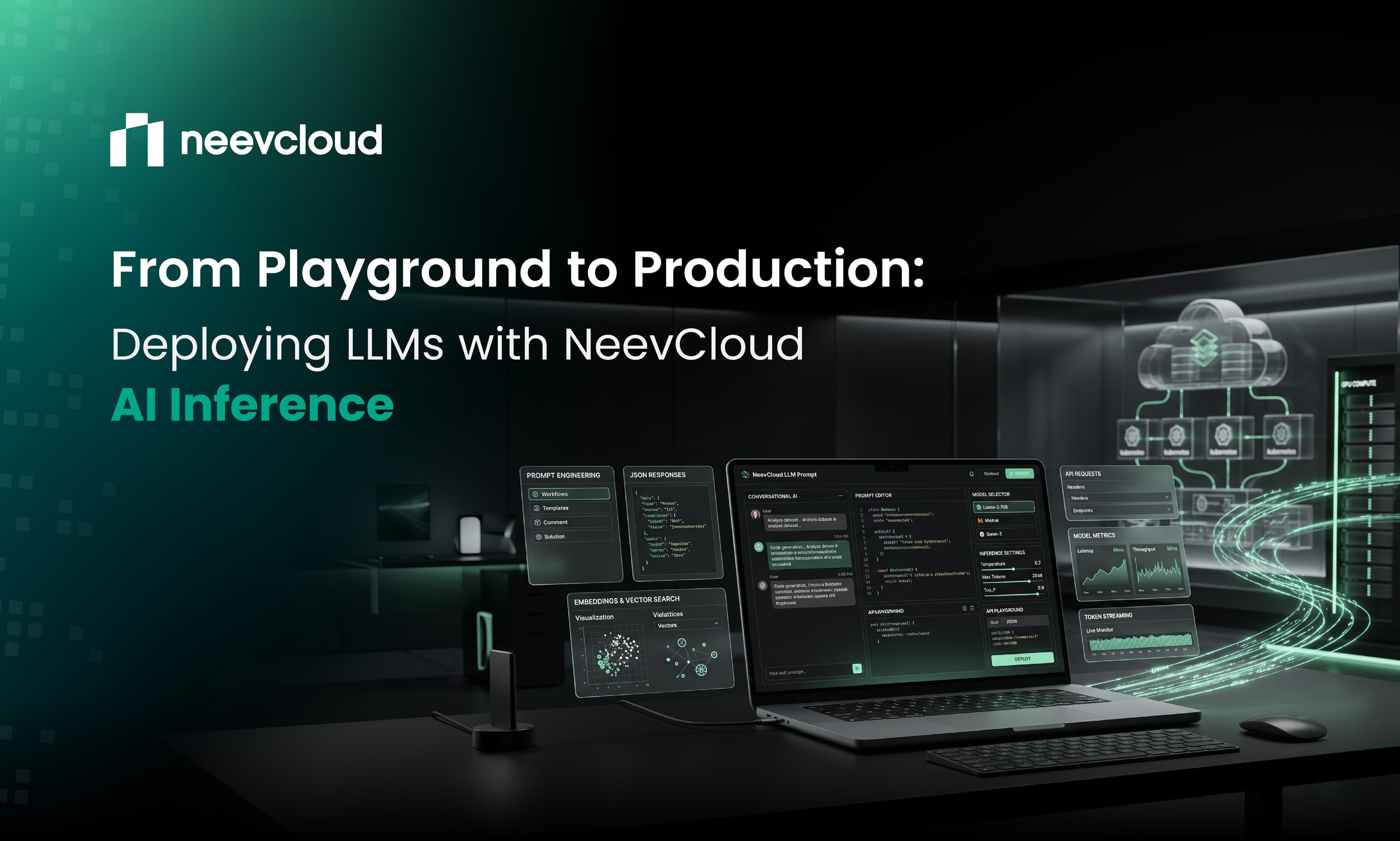 From Playground to Production: Deploying LLMs with NeevCloud AI Inference